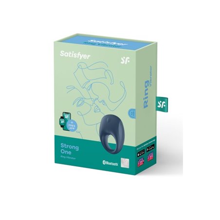 Cockring vibrant connecté Powerful One Ring USB Satisfyer