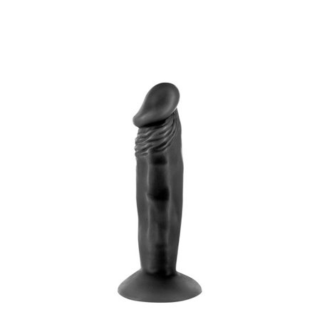 Gode réaliste noir 16cm Zack Real Body