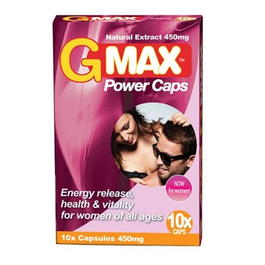 Gmax Perla Rosa 10 gélules pour femme