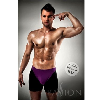 Boxer noir et violet 009 Passion