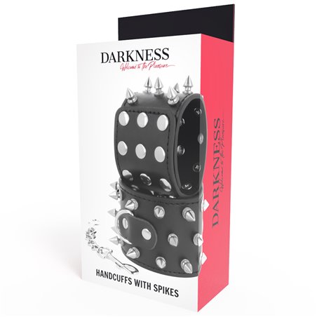 Menotte cloutée poignet ou cheville Darkness