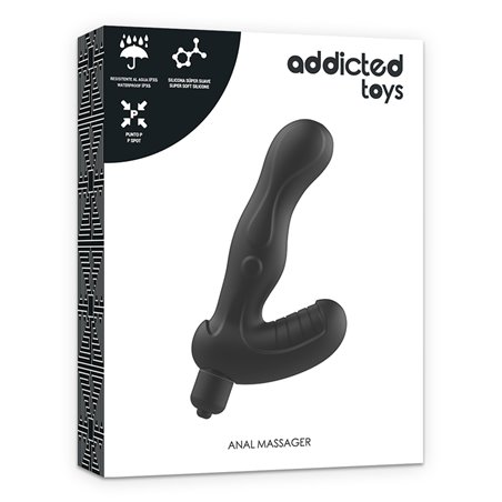 Plug Anal Silicone Vibrant P-Spot 15 cm Addicted Toys