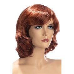 Perruque Mi Longue Victoria Rousse World Wigs