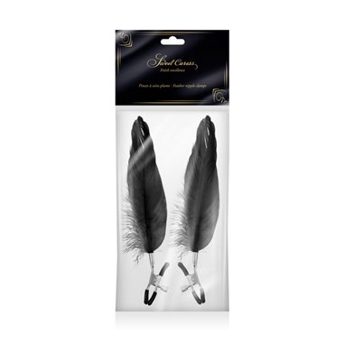 Pinces à seins plume d'oie Sweet Caress