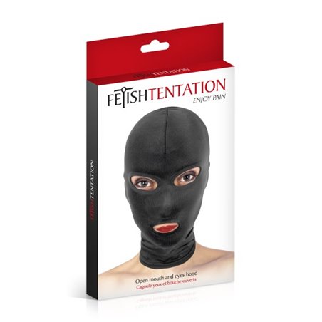 Cagoule fétichiste complète extensible Fetish Tentation