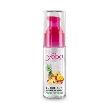Lubrifiant gourmand fruits exotiques à base d'eau 50ml Yoba
