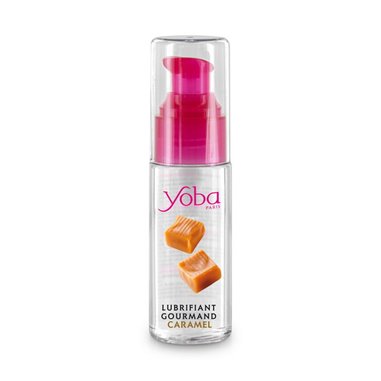 Lubrifiant gourmand caramel à base d'eau 50ml Yoba