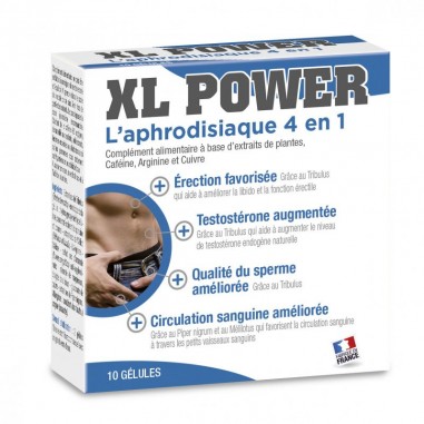 XL power 10 gélules 4 en 1 Labophyto