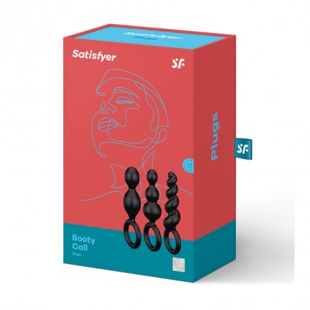 Satisfyer - Booty call - Set 3 plugs anal