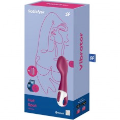 Satisfyer - Hot spot - Vibrations + chauffant - connecté