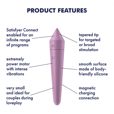 Satisfyer - Ultra power bullet 8 - Vibrations -...