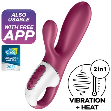 Satisfyer - Hot Bunny - Vibrations + chauffant...