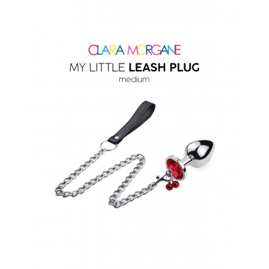Clara Morgane - My Little Leash Plug Rouge Medium