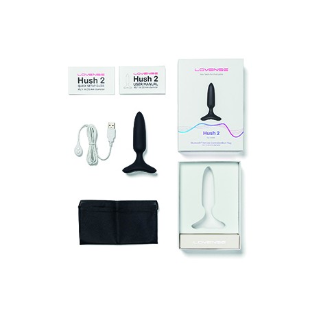 Lovense - Hush 2 - Plug anal XS - connecté