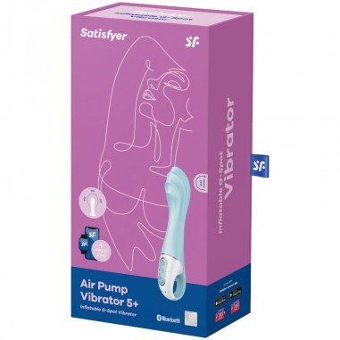 Satisfyer - Air Pump vibrator 5+ inflatable...