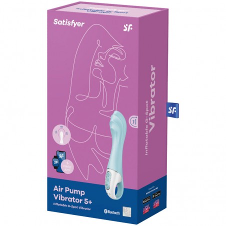 Satisfyer - Air Pump vibrator 5+ inflatable G-Spot vibrator