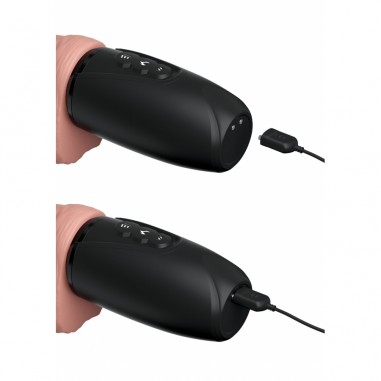 King Cock - Gode va et vient Thrusting 14 x 3.6 cm