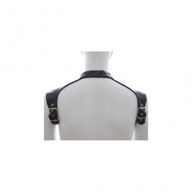 Harnais et Collier Optor Noir - Kink Harness