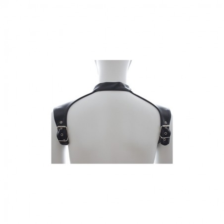 Harnais et Collier Optor Noir - Kink Harness