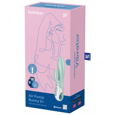 Satisfyer - Air pump Bunny 5+ - Vibrations +...