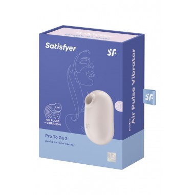 Satisfyer - Pro to go 2 - Air pulse + Vibrations