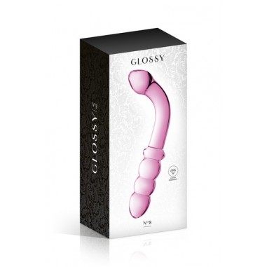 Glossy Toys - N°8 - Dildo coudé multi stimulation