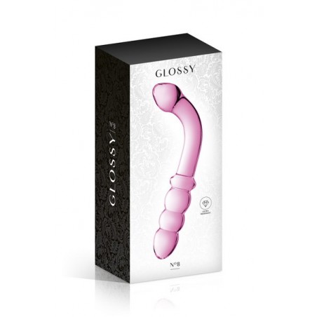 Glossy Toys - N°8 - Dildo coudé multi stimulation