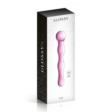Glossy Toys - N°10 - Dildo ondulé avec boule