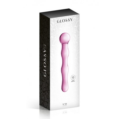 Glossy Toys - N°10 - Dildo ondulé avec boule