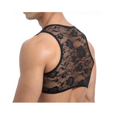 Crop top - Menssexi - Dentelle