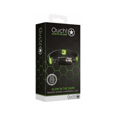 Ouch - Bâillon Cylindre phosphorescent