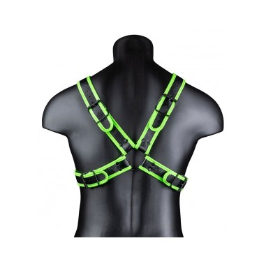 Ouch - Harnais phosphorescent Cross Glow...