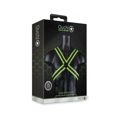 Ouch - Harnais phosphorescent Cross Glow...