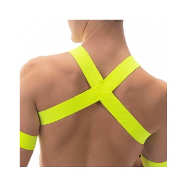 Barcode - Harnais élastique Leonsh Neon