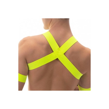 Barcode - Harnais élastique Leonsh Neon