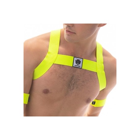 Barcode - Harnais élastique Leonsh Neon