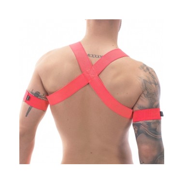 Barcode - Harnais élastique Leonsh Neon