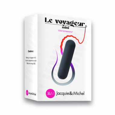 Le voyageur mini Vibromasseur - L'insatiable Jacquie & Michel
