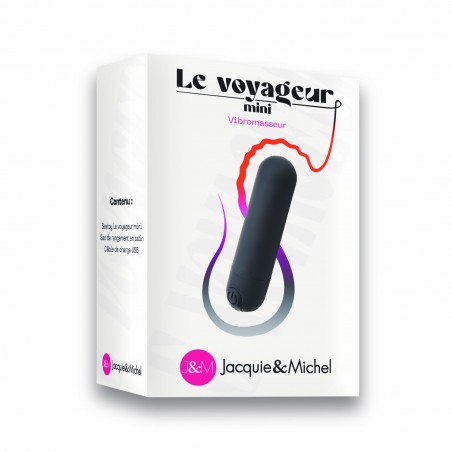 Jacquie&Michel - Le voyageur - Mini vibromasseur