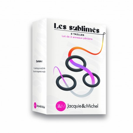 Jacquie&Michel - Les sublimés - Lot de 3 Cockrings
