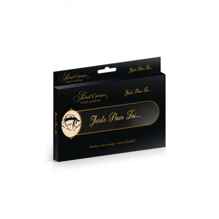 Sweet Caress - Bandeau noir satin