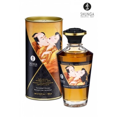 Shunga - Huile chauffante aphrodisiaque - Caramel