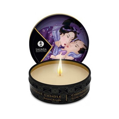 Shunga - Mini bougie de massage - Fruits exotiques