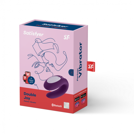 Satisfyer - Double Joy partner - Vibrations - Connecté