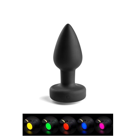 Plug anal vibrant lumineux Zeus 2 Tailles aux choix Langloys