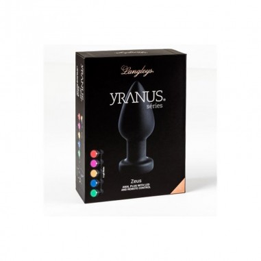 Langloys - Zeus Plug anal vibrant lumineux  USB...