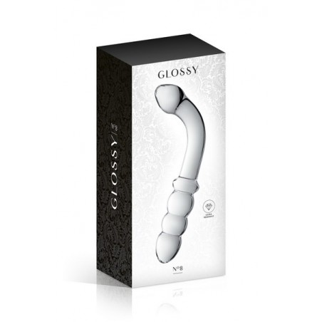 Glossy Toys - N°8 - Dildo coudé multi stimulation