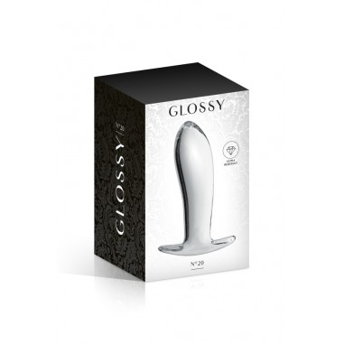 Glossy Toys - Plug anal 20 Blanc