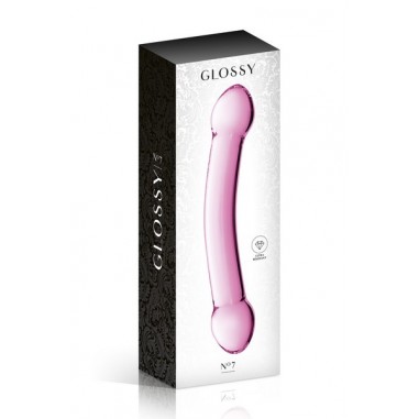Glossy Toys - N°7 - Double dildo incurvé