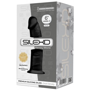 SilexD 6 - Gode réaliste double densité - 15 cm...